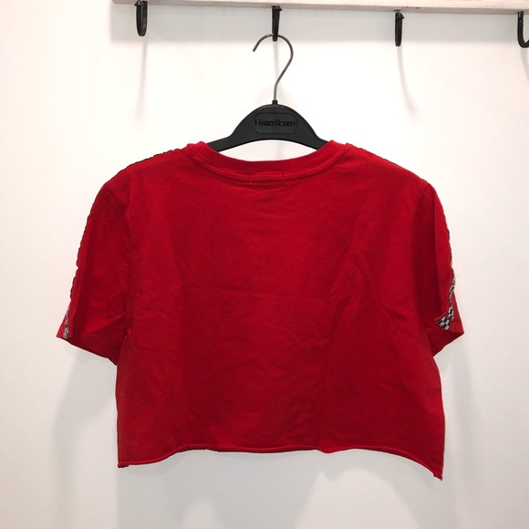 Red Racer BBY GRL Cropped Tee - Picture 4 of 4